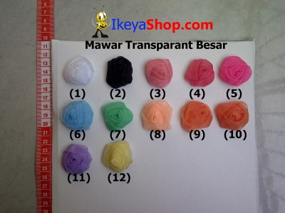 Mawar Transparant Besar  large2